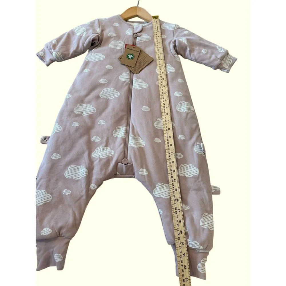 Kaiyo Baby‎ Organic Cotton Sleep Suit 2.5 TOG Cloud Pink 18M-3T Sleep Bag NWT